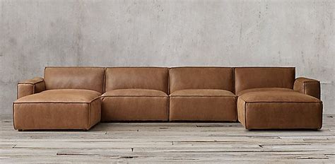 Modular Leather Sectional Sofa - sofa living room ideas