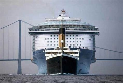 The Titanic Compared With a Modern Cruiseship - Wait But Why