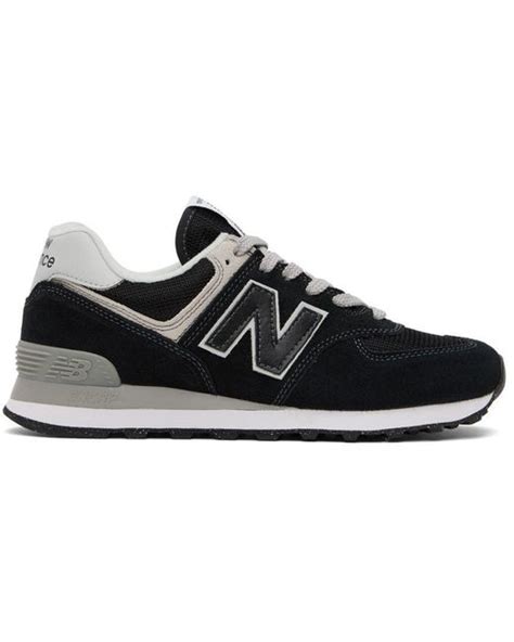 New Balance Synthetic 574 Core Sneakers in Black for Men | Lyst Australia