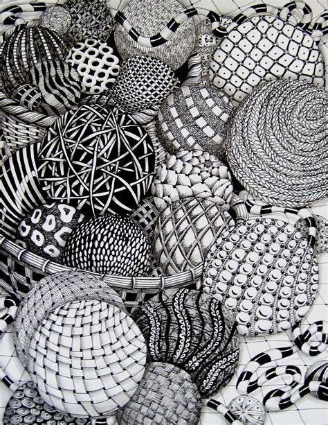 Easy zentangle patterns - molipanda