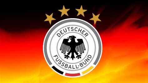 Germany Football Logo Wallpaper with 4 Stars and National Flag - HD Wallpapers | Wallpapers ...