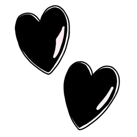 Black Heart Sticker by BaubleBar for iOS & Android | GIPHY | Love heart gif, Heart gif, Heart ...