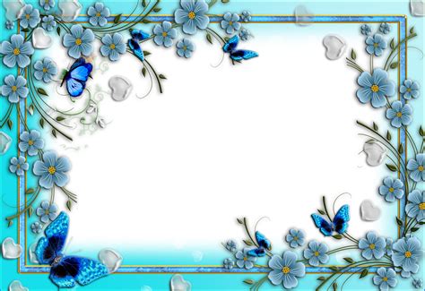 Butterflies clipart picture frame, Butterflies picture frame Transparent FREE for download on ...