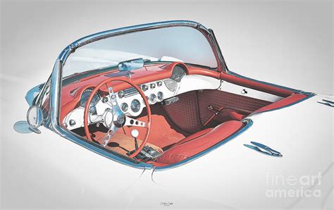 Corvette Dashboard Photograph by Christian Compton - Fine Art America