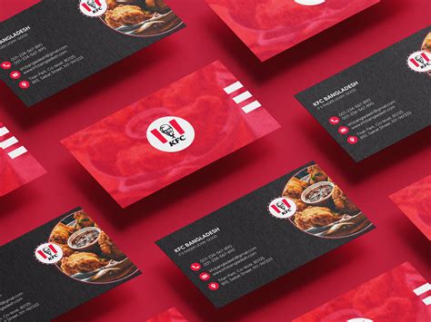 Food Business Card on Behance