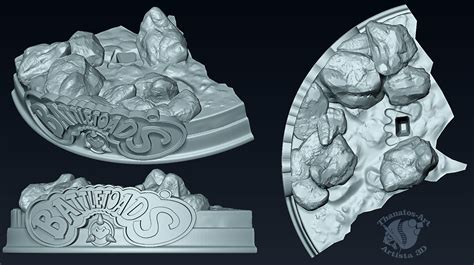 Battletoads Pimple Fan Art 3D model 3D printable | CGTrader