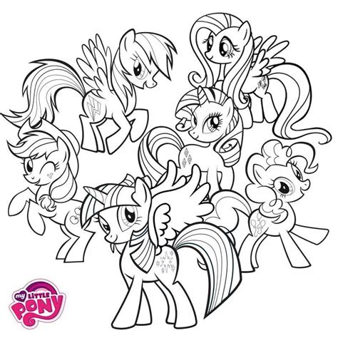 My Little Pony Friendship is Magic Coloring Pages - Best Coloring Pages For Kids