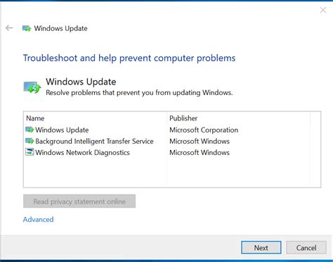 Windows Update Troubleshooter Tool - Microsoft Community