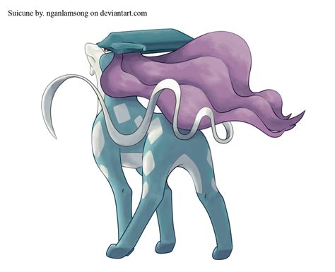 Suicune by nganlamsong on DeviantArt