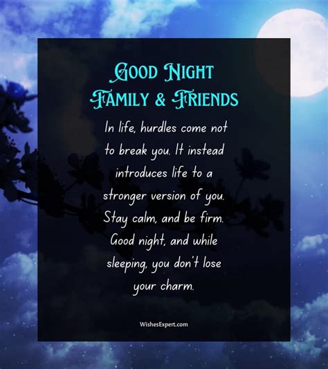 25 Best Good Night Quotes for Family and Friends