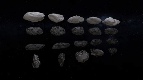 ArtStation - Asteroids Collection | Game Assets