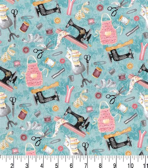 Premium Prints Cotton Fabric Tossed Sewing Notions | JOANN