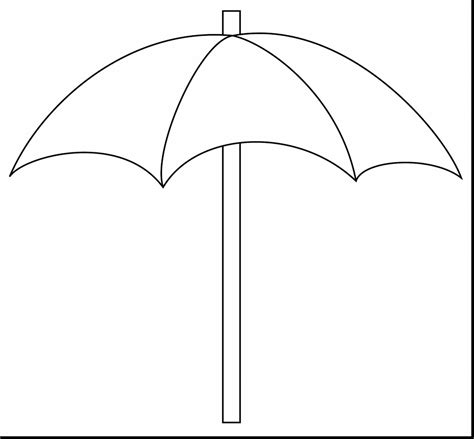 Beach Umbrella Drawing : Umbrella Drawing Beach Coloring Getdrawings Pages | Bodaswasuas