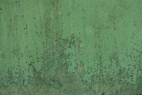 Green Painted Metal Texture