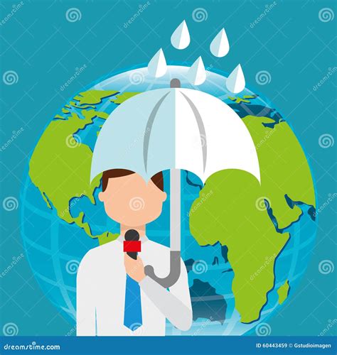 Weather report stock vector. Illustration of natural - 60443459