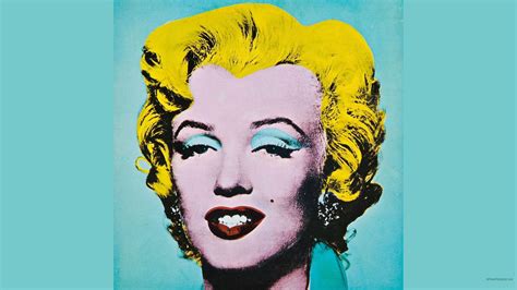 Marilyn Monroe Andy Warhol Wallpaper