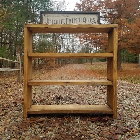 Reclaimed Wood Bookcase - Etsy