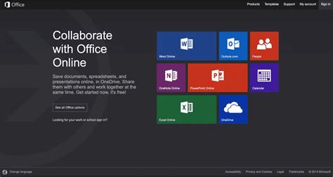 Free Microsoft Office Applications Online with Microsoft Office Online