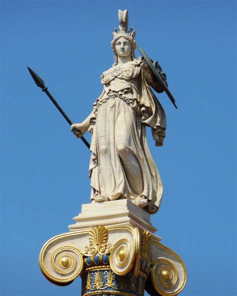 Athena (Minerva) – Greek Goddess of Wisdom and War. | Greek Gods and Goddesses - Titans - Heroes ...