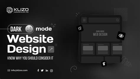 Dark Mode Website Design - Know Why You Should Consider It - Klizos | Web, Mobile & SaaS ...