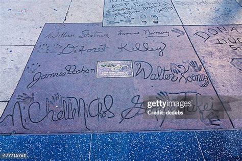 Tcl Chinese Theatre Handprints Photos and Premium High Res Pictures - Getty Images