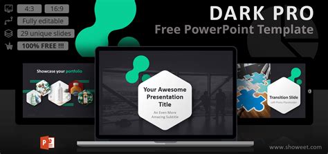 Dark Pro Modern Powerpoint Template Powerpoint Templates Templates | Images and Photos finder