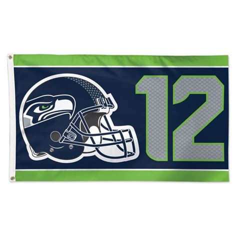 Seattle Seahawks 12th Man Flag 3x5 - Uncommon USA