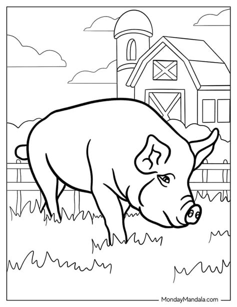 Piggy Coloring Page