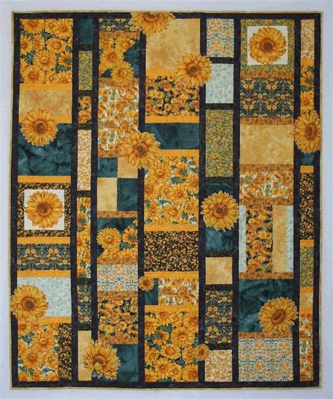 Sunflower Quilt Pattern Rose Prairie Quilts And Farm: My Sunflower Quilt - Quilt Pattern Ideas