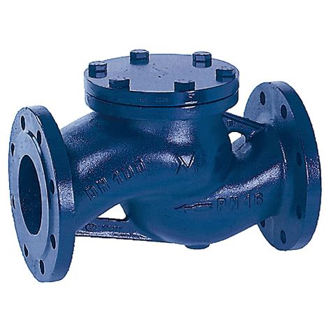 Check valves streamlined flow type on cast iron PN 16 (EN-GJL-250) Archives - Mival Valves