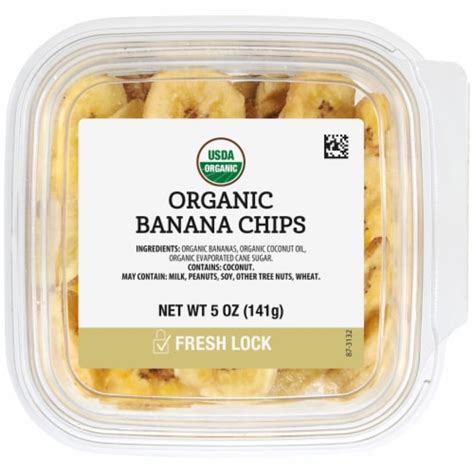 Organic Banana Chips, 5 oz - Kroger