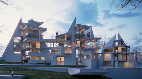 Gallery of Complex Geometric Compositions as Houses on the Scenic Lands of Alanya - 1