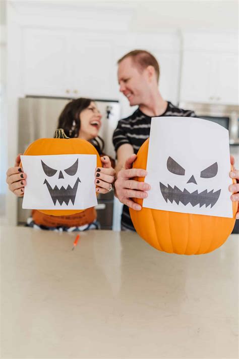 Scary Pumpkin Stencils: Free Printable! - Friday We're In Love