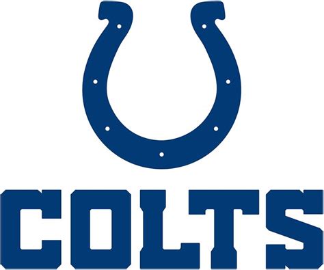 Indianapolis Colts Wordmark Logo History | Indianapolis colts logo, Indianapolis colts, Word ...