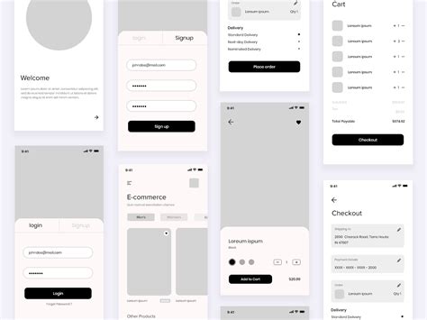 LO/FI Wireframes by sahil bajaj for Master Creationz on Dribbble