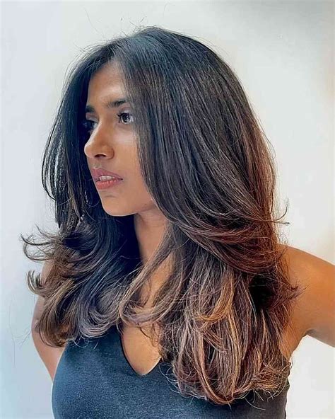 Layered Hairstyles For Thick Shoulder Length Hair - Infoupdate.org