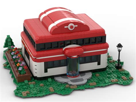 LEGO MOC Pokemon Center by Jedi Plb | Rebrickable - Build with LEGO