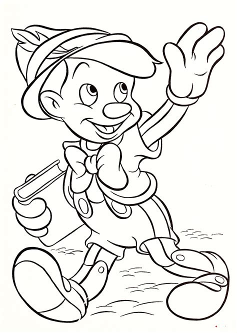 Walt Disney Coloring Pages - Pinocchio - Walt Disney Characters Photo (37121552) - Fanpop