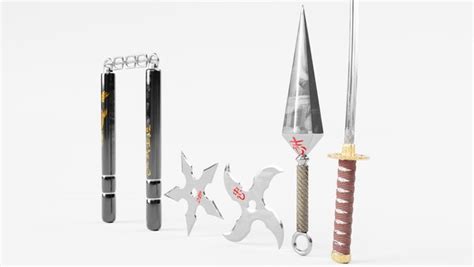 Pack weapons shurikens 3D model - TurboSquid 1663522