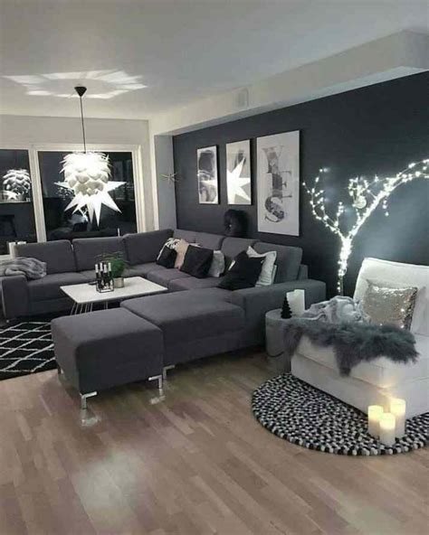 10 Black and Grey Living Room Ideas 2022 (Neutral Aspect)