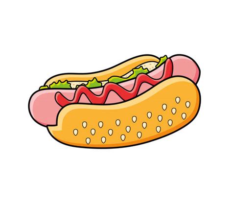 Hot Dog Bun Nutrition Illustrations, Royalty-Free Vector Graphics & Clip Art - iStock