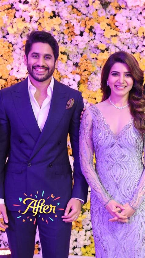 Inside photos of Samantha Ruth Prabhu and Naga Chaitanya’s wedding reception: See all those who ...