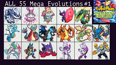 Mega Evolution Pokemon List