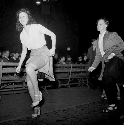 Jitterbug Dancing In Central Park by New York Daily News Archive