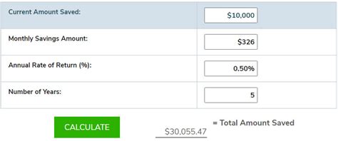 High Yield Savings Account Calculator | InvestingAnswers