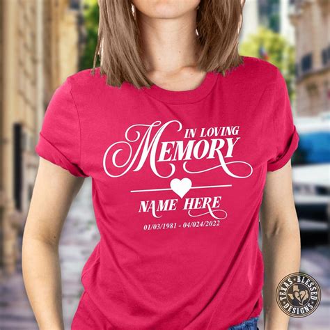 10 Memorial T-Shirt Ideas | Ever Loved