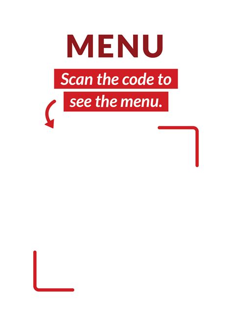 Free QR Code Templates (Great for Restaurants) | Design, PDF