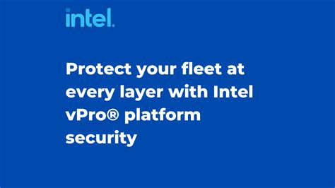 Protect your fleet at every layer with Intel vPro® platform security – IT Tech News