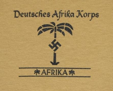 Afrika Korps Insignia Tee – The Soldier and War Shop