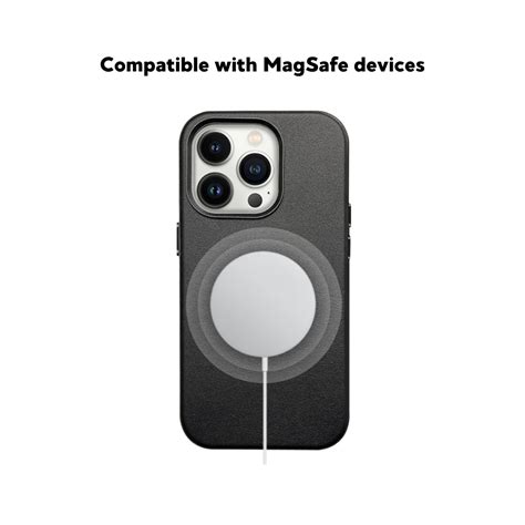 MagSafe Leather iPhone Case - Black – ApplyCases